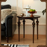 Elegant Tulipwood Coffee Table with Tempered Glass Top - Perfect for Stylish Living Rooms hsmjx - 4167MUTUKISPACE