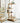 Natural Wood and Rattan Storage Rack for Stylish Home Organization htzm-1506