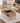 Elegant White Coffee Table with Natural Solid Oak Wood and Sintered Stone Accents hx - 1565MUTUKISPACE