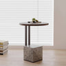 Elegant Marble & Carbon Steel Tea Table - Modern and Durable Design hxj - 2712MUTUKISPACE