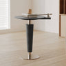 Modern Stainless Steel Tea Table - Sleek and Durable Coffee Table for Living Room hxj - 2716MUTUKISPACE