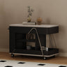 Elegant Wooden Tea Table - Perfect for Living Room & Office Decor hxj - 2718MUTUKISPACE