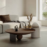 Modern Tempered Glass Coffee Table - Stylish and Durable Coffee Table hxj - 2720MUTUKISPACE