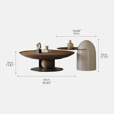 Modern Tempered Glass Coffee Table - Stylish and Durable Coffee Table hxj - 2720MUTUKISPACE