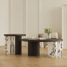Stunning Marble Coffee Table - Elegant Design & Durable Craftsmanship hxj - 2723MUTUKISPACE