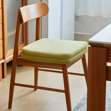 Elegant Natural Wood Chair in Brown - Oak, Cherry, and Black Walnut Options hykmq - 740MUTUKISPACE