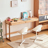 Desk with Natural Wood Finish in Red Oak and Black Walnut hykmq - 751MUTUKISPACE