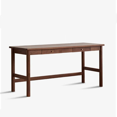 Elegant Brown Natural Wood Table - Black Walnut & Cherry Wood Finish hykmq - 753MUTUKISPACE