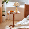 Elegant Cherry Wood Tea Table | Natural Finish for Sophisticated Spaces hykmq - 756MUTUKISPACE