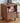 Elegant Brown Black Walnut Bedside Cupboard with Copper Accents - Stylish Storage Solution hykmq - 778MUTUKISPACE