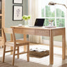 Stunning Brown Oak Wood Table for Elegant Natural Décor hym - 1530MUTUKISPACE