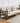 Stylish Dark Brown Sofa with Natural Oak Wood Accents in Grey, Beige, Pink, Yellow, and Light Blue Options hym - 1531MUTUKISPACE