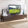 Stunning Brown Oak TV Cabinet - Natural Wood Finish for Elegant Living Rooms hym - 1532MUTUKISPACE