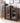 Stunning Natural Oak Wood Cabinet with Tempered Glass Doors - Elegant Brown Finish hym - 1537MUTUKISPACE