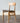 Elegant Brown Oak Wood Chair with Cotton and Linen Upholstery hym-1541