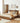 Luxurious Oak Pine Brown Wood Bed – Perfect for a Stylish Bedroom Upgrade hym - 479MUTUKISPACE