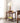 Stunning Brown Tung Wood Tea Table - Elegant Design for Your Living Room Decor hym - 491MUTUKISPACE