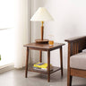 Stunning Brown Tung Wood Tea Table - Elegant Design for Your Living Room Decor hym - 491MUTUKISPACE