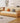 Modern Sofabed with Vibrant Colors: Yellow, Light Brown, Gray, Orange & Blue - Premium Cotton - Linen Upholstery & Dark Ash Wood Frame hyt - 1429MUTUKISPACE