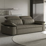 Stylish Solid Wood Sofa with Comfortable Cotton and Faux Leather Upholstery in Assorted Colors hyt - 1432MUTUKISPACE