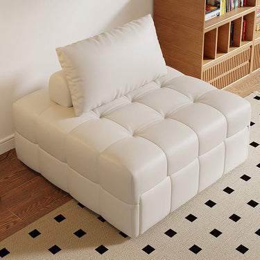 Elegant Faux Leather & Cotton Sofabed in Beige, Dark Brown, Gray, and Black - Perfect for Modern Living Rooms hyt - 1434MUTUKISPACE