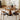 Round Solid Wood Dining Table with Pedestal Base – Stylish Centerpiece for Modern Dining hzmzw - 3154MUTUKISPACE