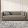 Stylish Multi - Color Modern Sofa: Luxe Light Gray, Orange, Dark Green & Blue in Premium Fabric & Cotton ja - 21MUTUKISPACE