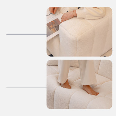 Luxurious Multi - Color Sofas - Off White, Gray, Light Green, Blue & Black | Premium Faux Lambswool & Cotton Techno Fabric jy - 112MUTUKISPACE