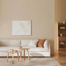 Stylish Off - White and Light Gray Pine Fabric Sofa - Perfect Modern Living Room Centerpiece mr - 162MUTUKISPACE