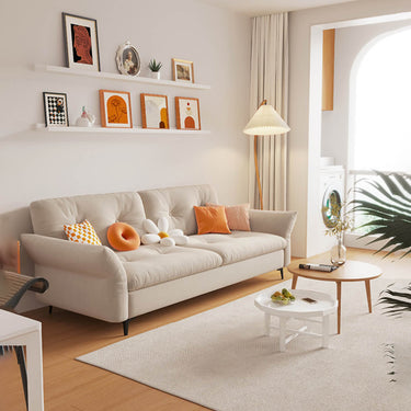 Modern Light Gray Sofa with Dark Pine Fabric - Stylish and Comfortable Seating mr - 163MUTUKISPACE