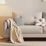 Modern Light Gray Sofa with Dark Green Accents - Premium Pine Fabric mr - 165MUTUKISPACE