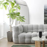 Light Gray Pine Sofa - Modern, Comfortable & Stylish Seating for Your Home my - 344MUTUKISPACE