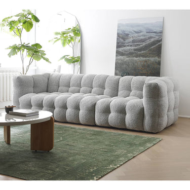Light Gray Pine Sofa - Modern, Comfortable & Stylish Seating for Your Home my - 344MUTUKISPACE