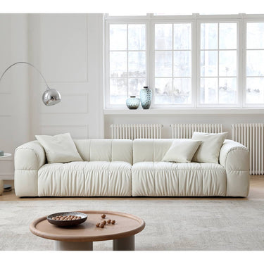 Scratch - Resistant White Pine Sofa with Luxurious Silk Floss Fabric my - 355MUTUKISPACE