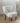 Luxurious White Walnut Wood Chair with Soft Faux Lambswool Upholstery my-361