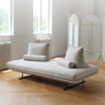 Contemporary Light Gray Sofa - Pine Wood Frame with Soft Cotton - Ramie Blend Upholstery my - 364MUTUKISPACE
