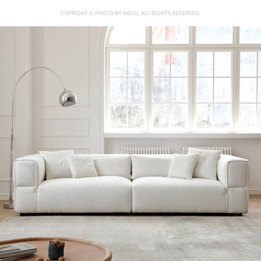 Luxurious White Pine Down Sofa - Ultimate Comfort and Style my - 367MUTUKISPACE