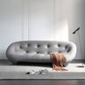 Modern Quilted Light Gray Pine Sofa - Stylish and Comfortable Living Room Furniture my - 370MUTUKISPACE