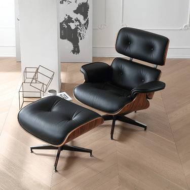 Luxurious Black Leather Executive Chair with Multi - Layer Support my - 383MUTUKISPACE