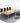 Sleek & Stylish White Dark Gray Particle Board Table for Modern Interiors qs - 152MUTUKISPACE