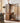 Stylish Brown Rattan wardrobe closet with Elegant Ash Wood Finish tzm - 526MUTUKISPACE