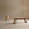 Elegant Natural Wood Rattan Stool - Premium Ash Wood Design tzm - 539MUTUKISPACE