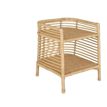 Natural Wood & Rattan Bedside Cabinet - Elegant & Stylish Nightstand for Bedroom Decor tzm - 540MUTUKISPACE