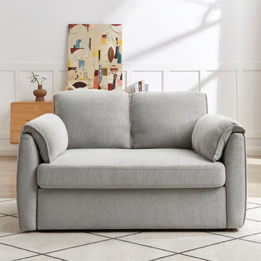 Chenille Sofa Bed - Modern Convertible Couch with Plush Comfort and Durable Design for Living RoomMUTUKISPACE