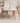 Modern White Wooden Dining Chair - Elegant Natural Rubber Wood Design ybn - 973MUTUKISPACE