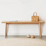 Bench Wood Bench Oak Dining Bench Two Seater Two Seater Chaise Wood Entrance Stool Oak Rattan Chair Asian Taste Stylish Chair Chair Nordic ysys - a1136 - benchMUTUKISPACE