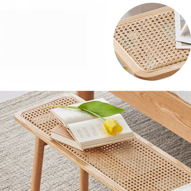 Bench Wood Bench Oak Dining Bench Two Seater Two Seater Chaise Wood Entrance Stool Oak Rattan Chair Asian Taste Stylish Chair Chair Nordic ysys - a1136 - benchMUTUKISPACE