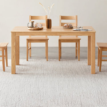 Dining Table Stylish Solid Wood Nordic Dining Table Dining Table Stretchable b1121 Chair ysys - a5112 - DtableMUTUKISPACE