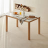 Dining Table Sintered Stone Wooden 4 - 8 Seater Oak Dining Table Square Dining Table B1121 Chair ysys - a5118 - DtableMUTUKISPACE