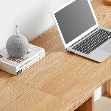 Desk Study Desk Computer Desk Storage Drawers Stylish Large Capacity Wooden Nordic Study Desk for 2 People with Chest ysys - b7163 - deskMUTUKISPACE